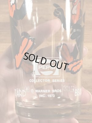 ペプシコーラのノベルティのビーキーバカードの70’sヴィンテージグラス