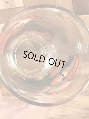 ルーニーテューンズのビーキーバカードの70年代ビンテージガラスコップ