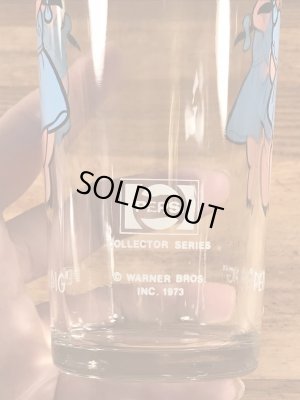 ペプシコーラのノベルティのペチュニアピッグの70’sヴィンテージグラス