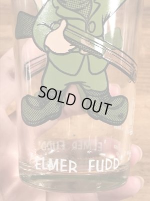 ペプシコーラのノベルティのエルマーフッドの70’sヴィンテージグラス