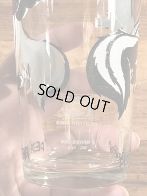 ペプシコーラのノベルティのペペルピューの70’sヴィンテージグラス