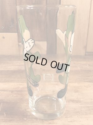 ペプシコーラのノベルティのエルマーフッドの70’sヴィンテージグラス