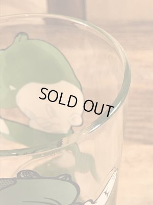 ペプシコーラのノベルティのエルマーフッドの70’sヴィンテージグラス