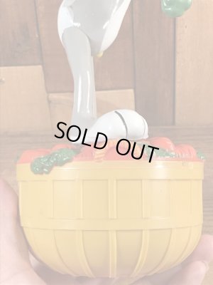 ルーニーテューンズのバッグスバニーの70’sヴィンテージコインバンクフィギュア