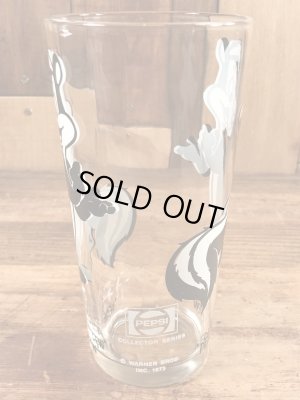 ペプシコーラのノベルティのペペルピューの70’sヴィンテージグラス