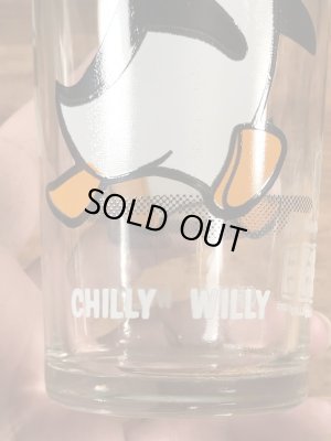 ペプシコーラのノベルティのチリーウィリーの70’sヴィンテージグラス