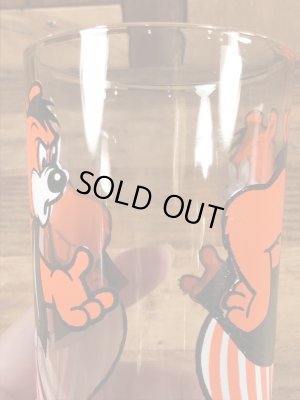 クマのバーニーの70年代ビンテージガラスコップ