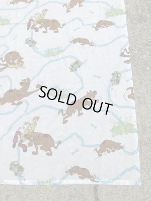 ハンナバーベラのスクービードゥーの90年代ビンテージフラットシーツ