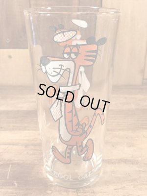 ルーニーテューンズのクールキャットの70年代ビンテージガラスコップ