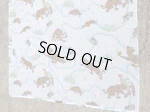 ハンナバーベラのスクービードゥーの90年代ビンテージフラットシーツ