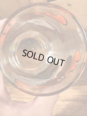 トナカイのブルウィンクルの70年代ビンテージガラスコップ