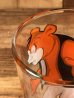 クマのバーニーの70年代ビンテージガラスコップ