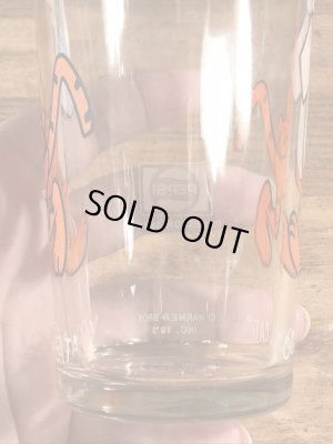 ペプシコーラのノベルティのクールキャットの70’sヴィンテージグラス