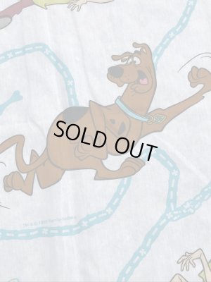 ハンナバーベラのスクービードゥーの90年代ビンテージフラットシーツ