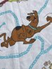 ハンナバーベラのスクービードゥーの90年代ビンテージフラットシーツ