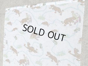 ハンナバーベラのScooby Dooの90’sヴィンテージフラットシーツ