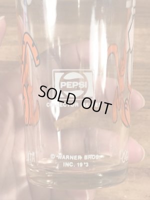 ペプシコーラのノベルティのクールキャットの70’sヴィンテージグラス