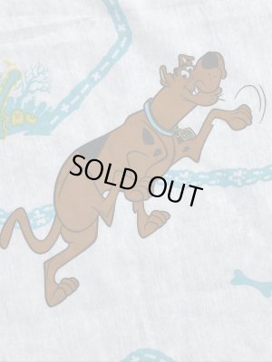 ハンナバーベラのスクービードゥーの90年代ビンテージフラットシーツ