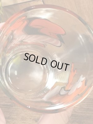 クマのバーニーの70年代ビンテージガラスコップ