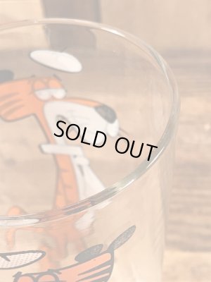 ペプシコーラのノベルティのクールキャットの70’sヴィンテージグラス