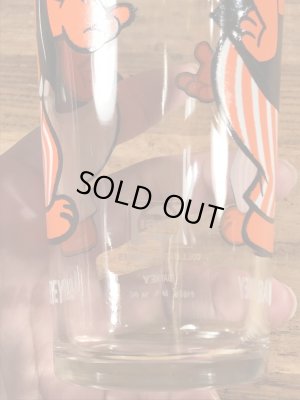 ペプシコーラのノベルティのバーニーの70’sヴィンテージグラス