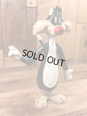 ルーニーテューンズのシルベスターキャットの60年代ビンテージフィギュア