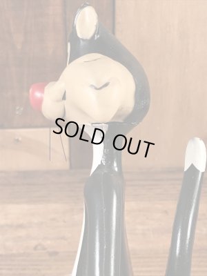 ルーニーテューンズのシルベスターキャットの60年代ビンテージフィギュア