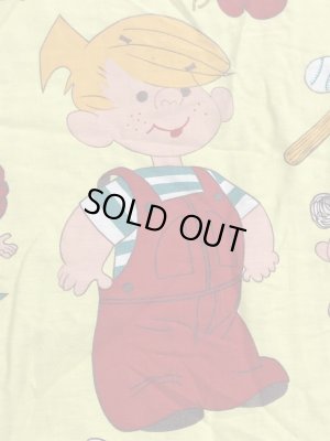 デニスザメナスのツインサイズの60〜70’sヴィンテージフラットシーツ