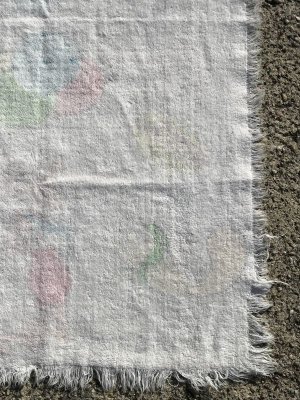 Rocky & Bullwinkleのコットン製の70’sヴィンテージタオル