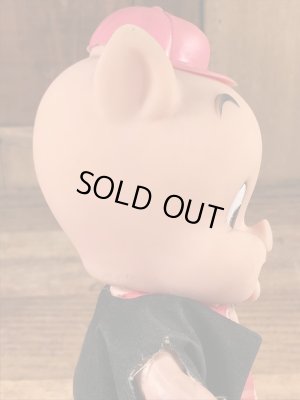 ルーニーテューンズのポーキーピッグの60年代ビンテージフィギュア