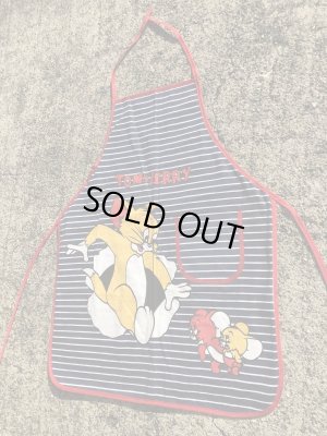 トムとジェリーのキッチン用の70〜80年代ビンテージエプロン
