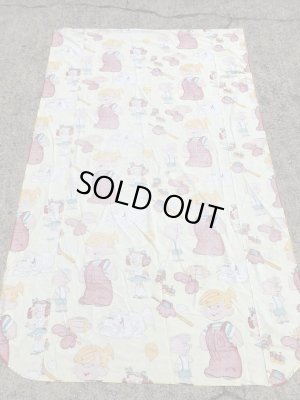 わんぱくデニスのツインサイズの60〜70年代ビンテージフラットシーツ