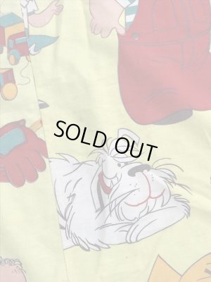 わんぱくデニスのツインサイズの60〜70年代ビンテージフラットシーツ