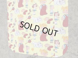 わんぱくデニスのツインサイズの60〜70年代ビンテージフラットシーツ