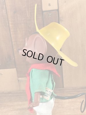 ルーニーテューンズのスピーディーゴンザレスの70年代ビンテージ貯金箱フィギュア