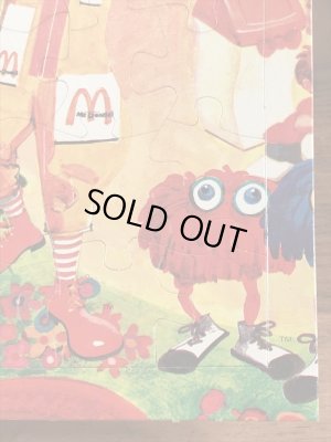 マクドナルドランドのRonaldの70’sヴィンテージミニパズル