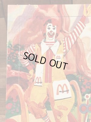 マクドナルドのロナルドの70年代ビンテージジグソーパズル