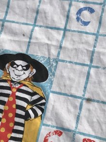 他の写真3: McDonald's Character Twin Flat Sheet　マクドナルド　ビンテージ　フラットシーツ　70年代