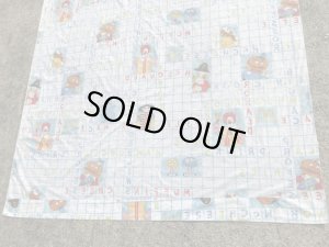 マクドナルドのキャラクターの70年代ビンテージフラットシーツ