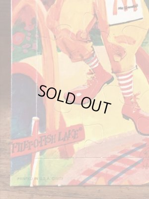 マクドナルドのロナルドの70年代ビンテージジグソーパズル