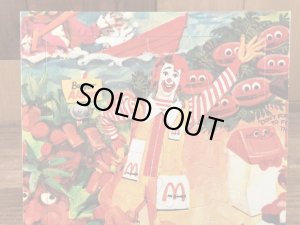 マクドナルドのロナルドの70年代ビンテージジグソーパズル