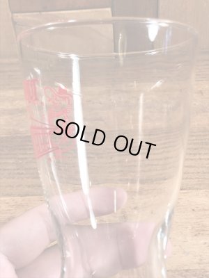 ピザハットの企業物の70年代ビンテージガラスコップ