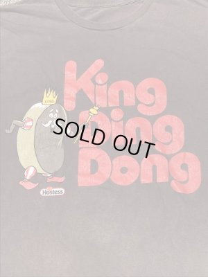 アメリカのチョコレートケーキのキャラクター“キングディンドン”の90年代ビンテージTシャツ