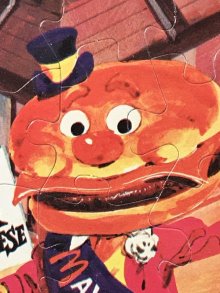 他の写真2: McDonaldland “Mayor McCheese” Mini Jigsaw Puzzle　メイヤーマックチーズ　ビンテージ　ジグソーパズル　マクドナルド　70年代