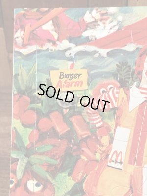 マクドナルドのロナルドの70年代ビンテージジグソーパズル