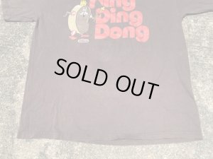 アメリカのチョコレートケーキのキャラクター“キングディンドン”の90年代ビンテージTシャツ