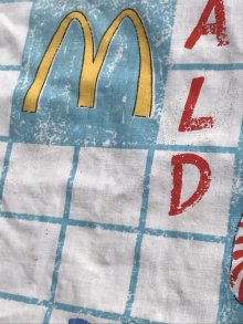 他の写真1: McDonald's Character Twin Flat Sheet　マクドナルド　ビンテージ　フラットシーツ　70年代