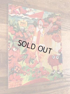 マクドナルドのロナルドの70年代ビンテージジグソーパズル