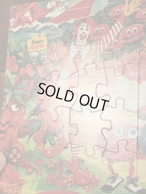 マクドナルドのロナルドの70年代ビンテージジグソーパズル