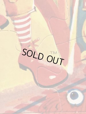 マクドナルドランドのRonaldの70’sヴィンテージミニパズル